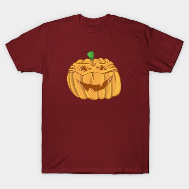 Pumpkinangelo T-Shirt by CroctopusArt